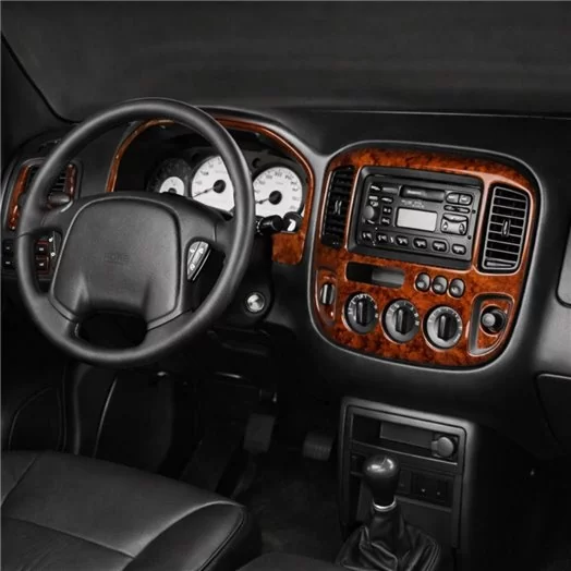 Ford Maverick II 2000-2005 Mascherine sagomate per rivestimento cruscotti 16 Decori