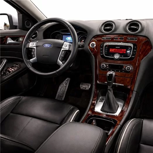 Ford Mondeo 01.08-12.11 Mascherine sagomate per rivestimento cruscotti 18-Decori