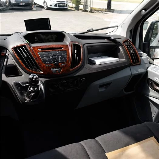 Ford Transit Custom 01.2014 Mascherine sagomate per rivestimento cruscotti 22-Decori