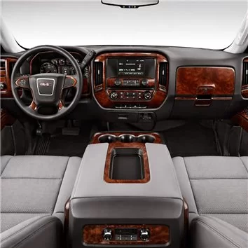 GMC Sierra 2014-2018 Mascherine sagomate per rivestimento cruscotti 64 Decori