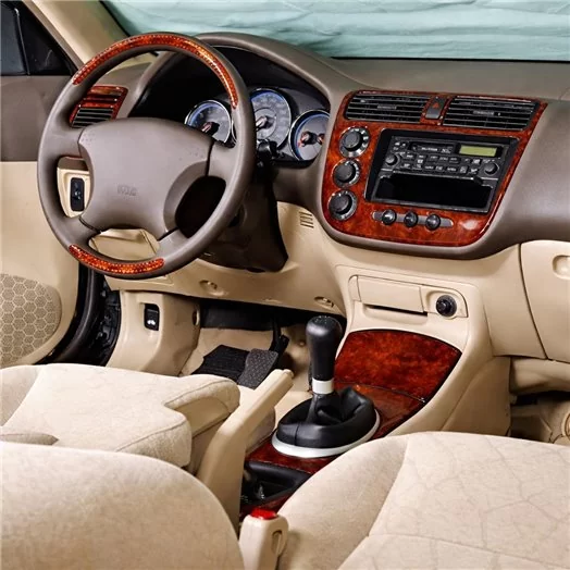 Honda Civic 04.01-06.06 Mascherine sagomate per rivestimento cruscotti 10-Decori Honda Civic 04.01-06.06 Mascherine sagomate per rivestimento cruscotti 10-Decori