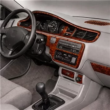 Honda Civic 1992-1995 2 Doors, Without glowe-box Mascherine sagomate per rivestimento cruscotti 