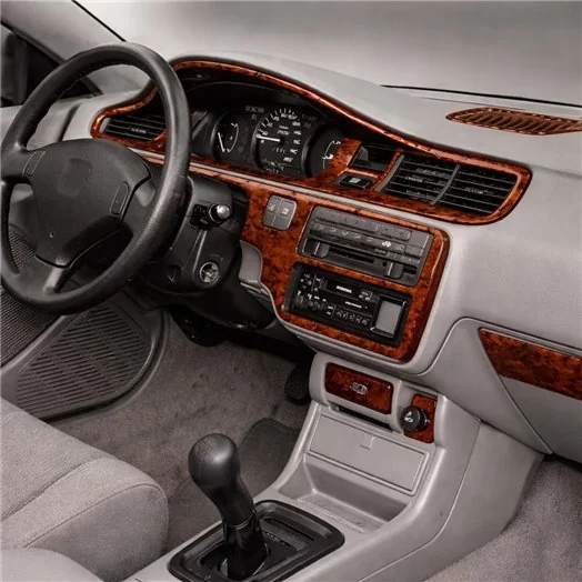 Honda Civic 1992-1995 4 Doors, Without glowe-box Mascherine sagomate per rivestimento cruscotti 