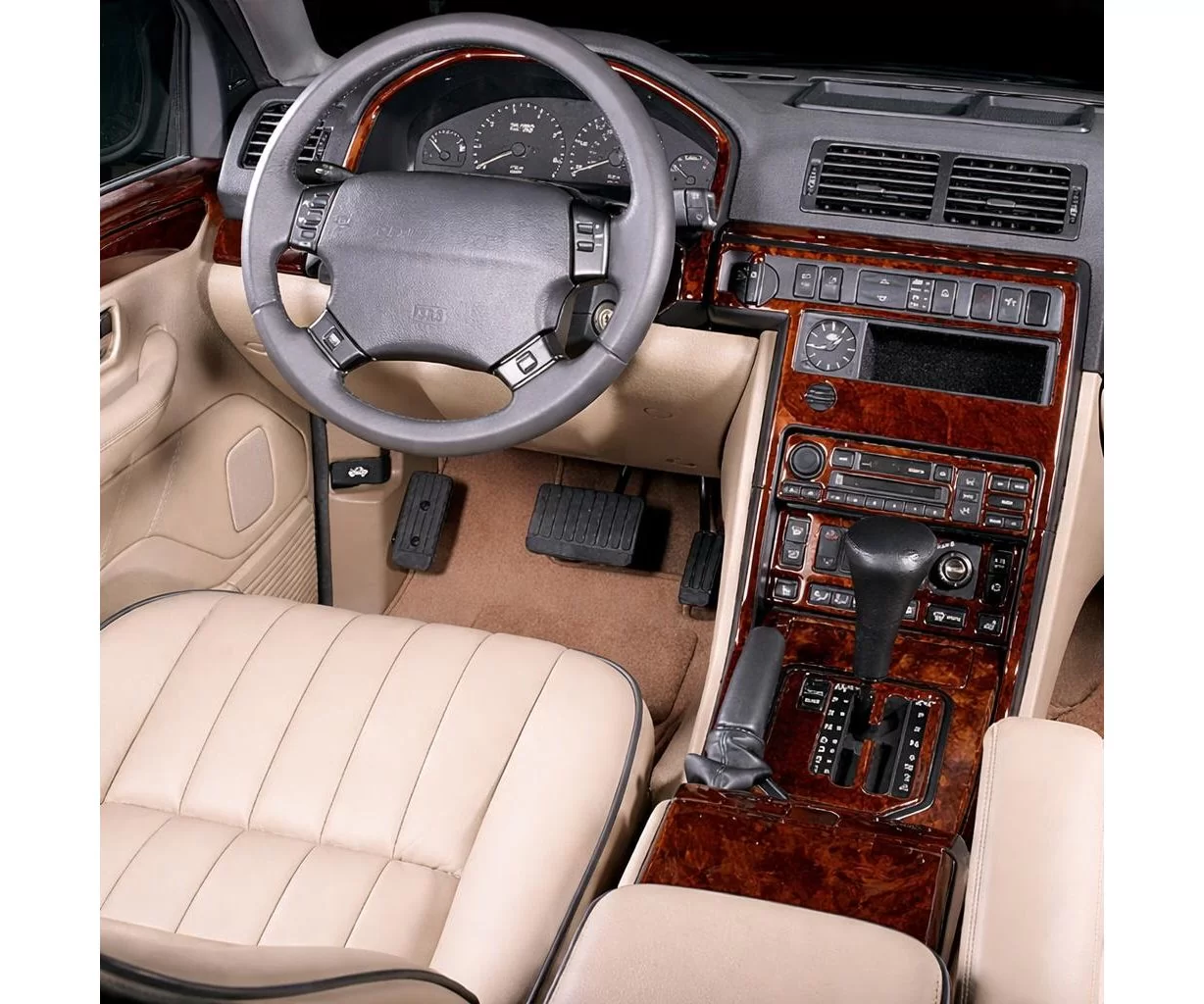 Land Rover Range Rover 1996-2002 Full Set, OEM Compliance, 26 Parts Mascherine sagomate per rivestimento cruscotti 