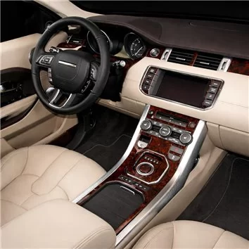 Land Rover Range Rover Evoque 2012-2016 Mascherine sagomate per rivestimento cruscotti 30-Decori