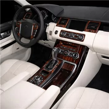 Land Rover Range Rover Sport 2010-2013 Mascherine sagomate per rivestimento cruscotti 30-Decori