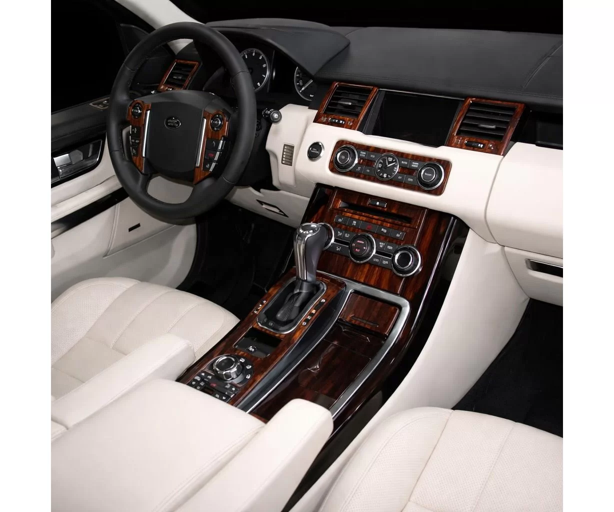 Land Rover Range Rover Sport 2010-UP Full Mascherine sagomate per rivestimento cruscotti Land Rover Range Rover Sport 2010-UP Full Mascherine sagomate per rivestimento cruscotti