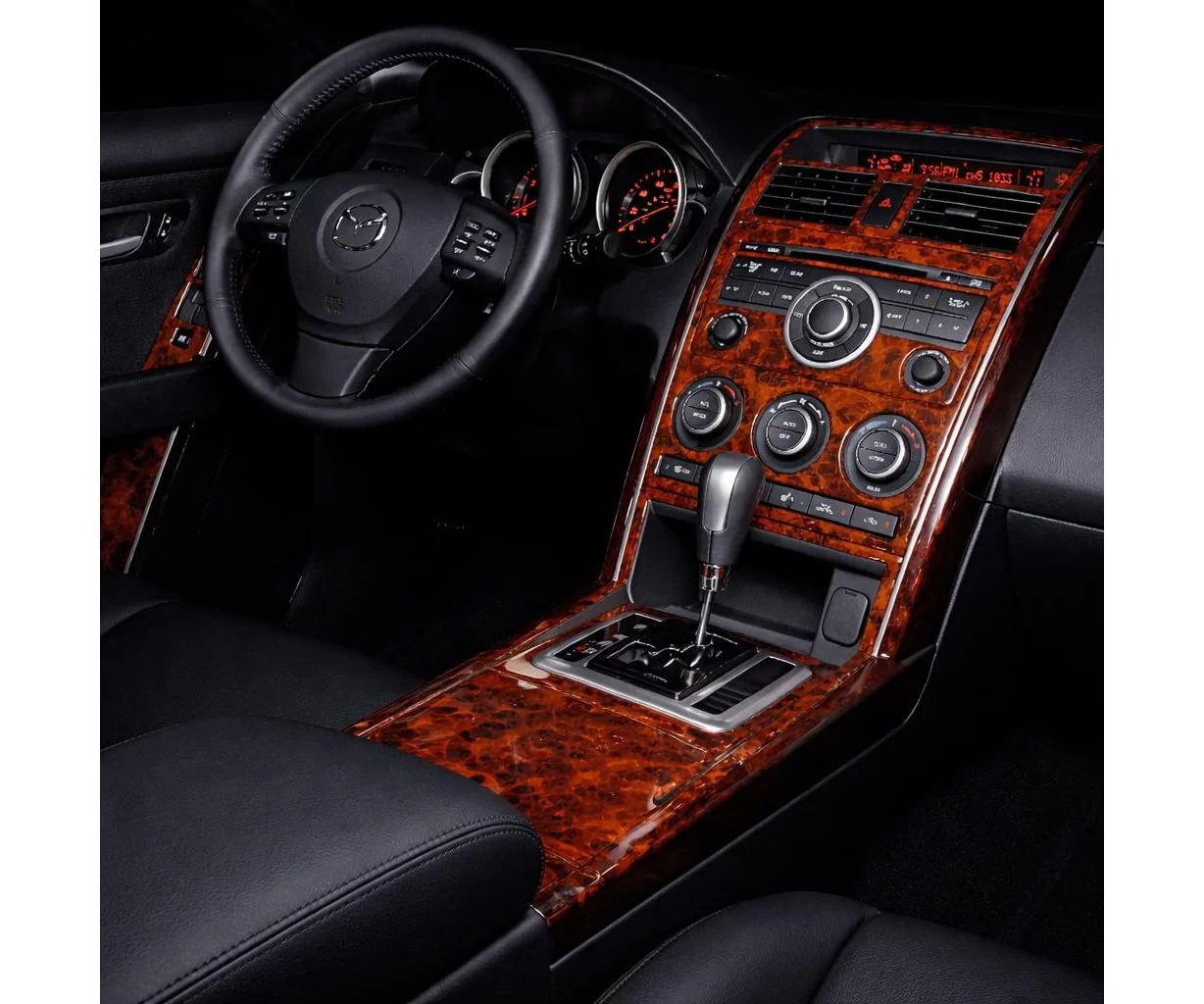 Mazda CX9 2007-2009 Full Set, Automatic Gear Mascherine sagomate per rivestimento cruscotti 