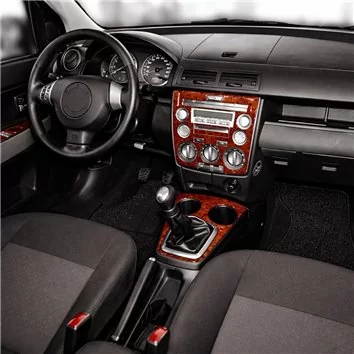 Mazda Mazda 2 02.03-12.06 Mascherine sagomate per rivestimento cruscotti 4-Decori