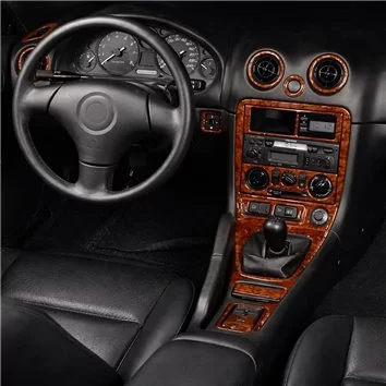 Mazda MX 5 12.00-12.05 Mascherine sagomate per rivestimento cruscotti 14-Decori