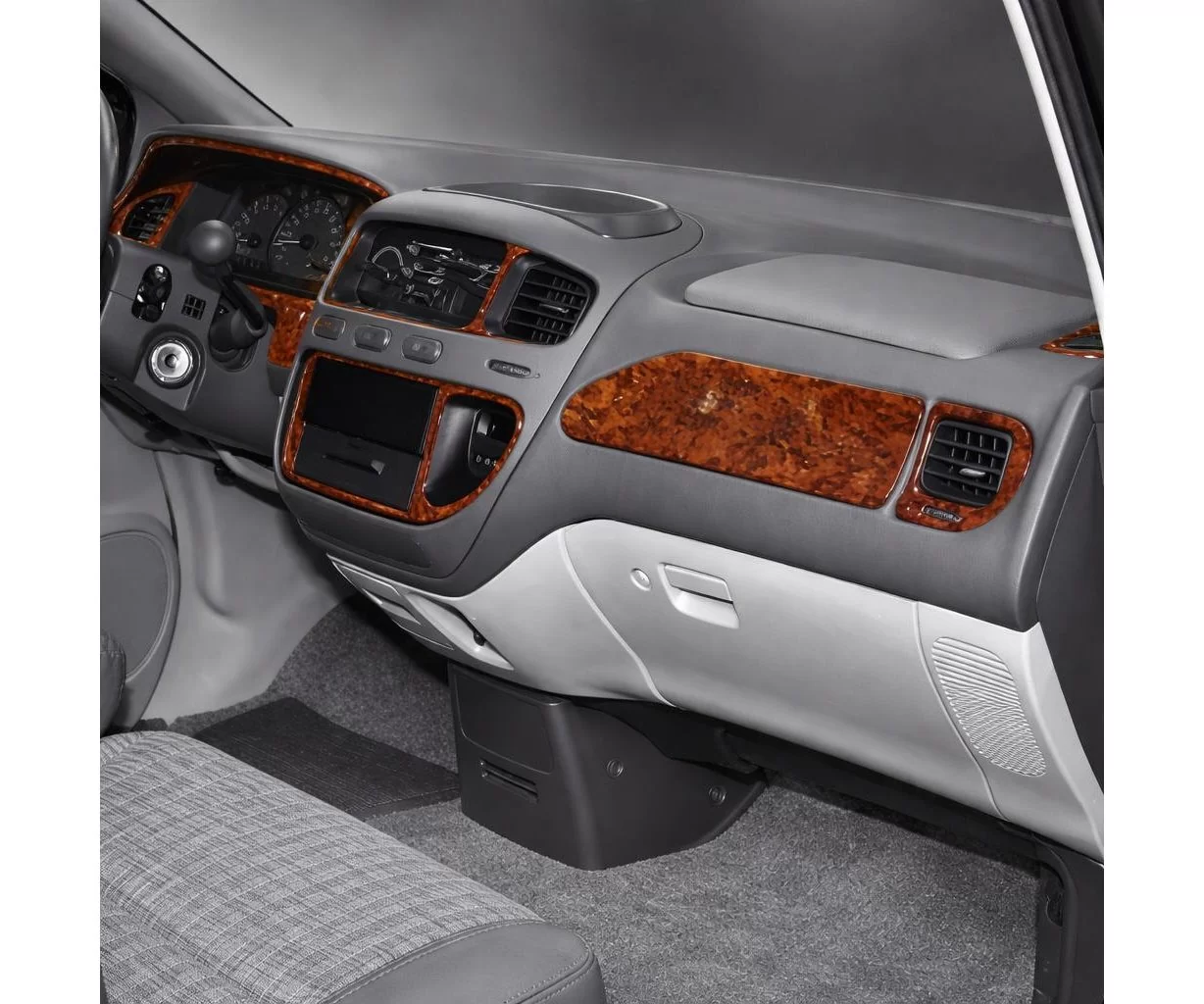 Mitsubishi L 400 05.98 12.06 Mascherine sagomate per rivestimento cruscotti 13-Decori