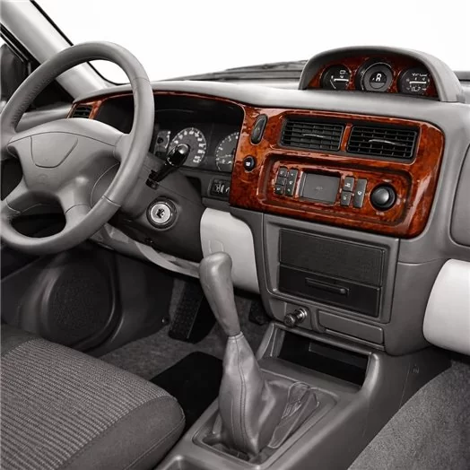 Mitsubishi Pajero Sport 05.2002 Mascherine sagomate per rivestimento cruscotti 9-Decori