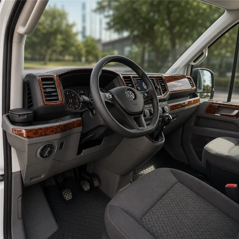 Volkswagen Crafter 2019 kit rivestimento cruscotto e interni 3D 30 pezzi