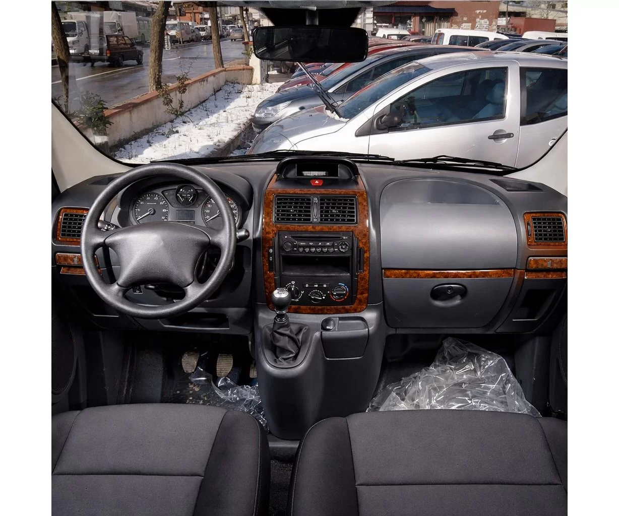 Peugeot Expert 01.2007 Mascherine sagomate per rivestimento cruscotti 12-Decori