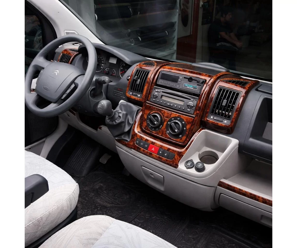 Peugeot Boxer 02.2006 Mascherine sagomate per rivestimento cruscotti 23-Decori