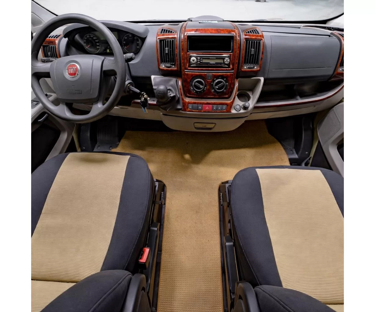 Peugeot Boxer 02.2006 Mascherine sagomate per rivestimento cruscotti 20-Decori