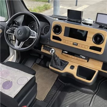 Mercedes Sprinter W907 2018 Mascherine sagomate per rivestimento cruscotti 50-Decori