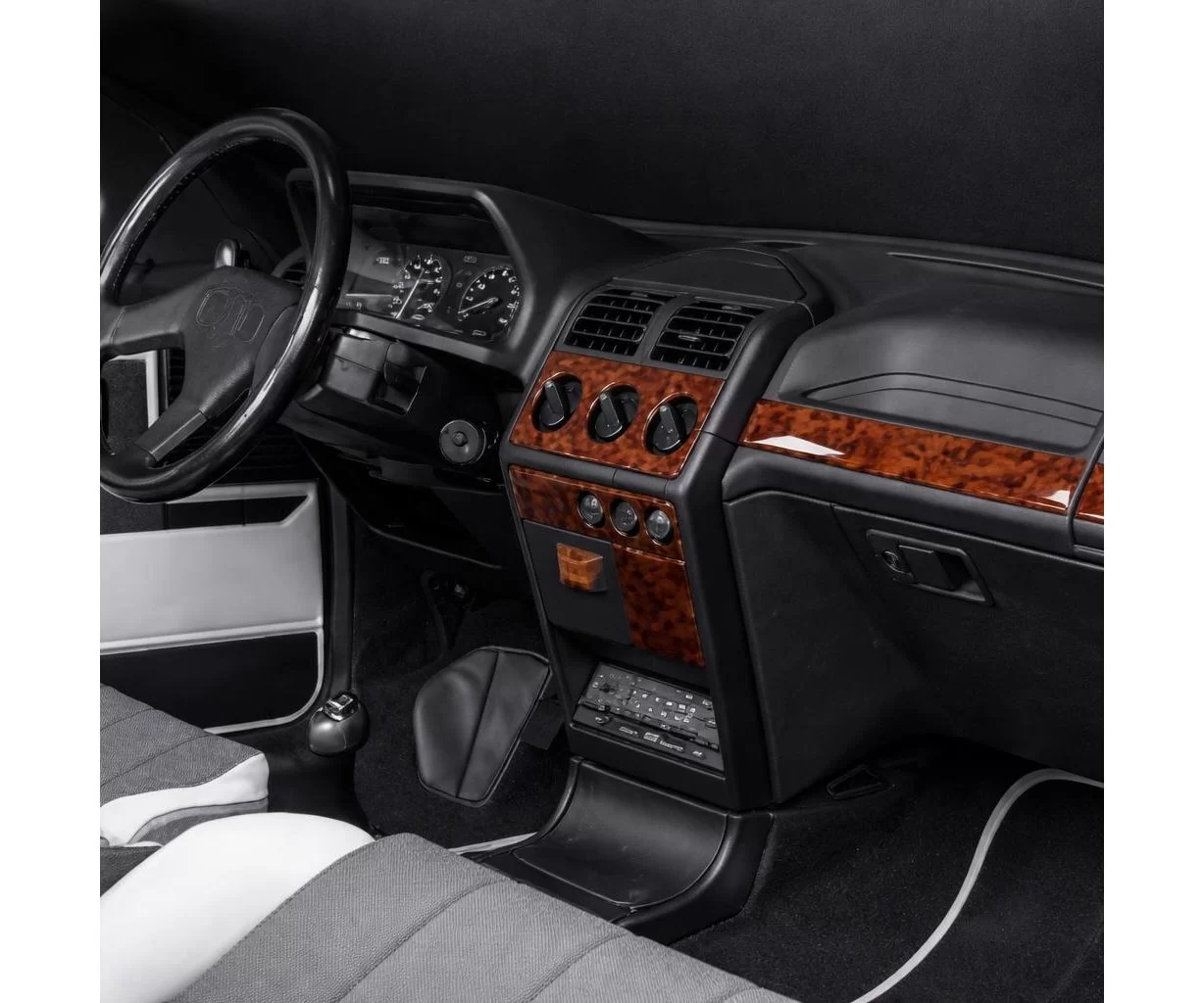 Peugeot 205 10.90-09.95 Mascherine sagomate per rivestimento cruscotti 11-Decori