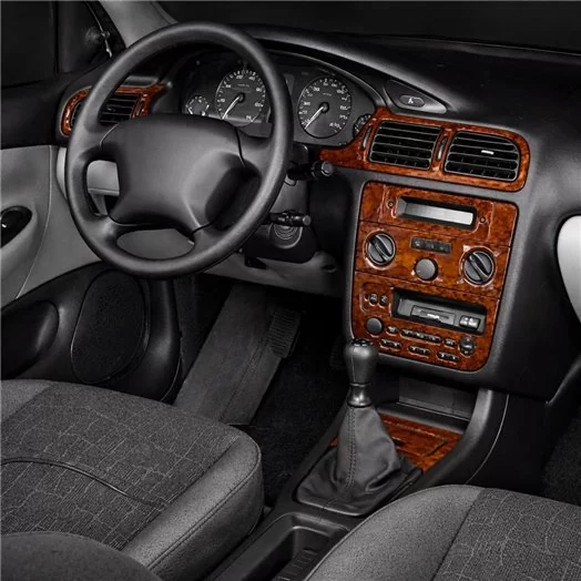 Peugeot 406 06.99-05.05 Mascherine sagomate per rivestimento cruscotti 13-Decori