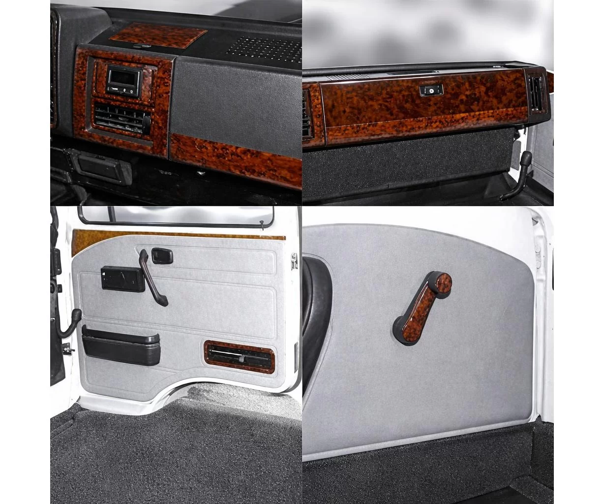 Peugeot 505 01.81-12.87 Mascherine sagomate per rivestimento cruscotti 18-Decori