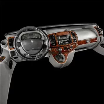 Renault Trafic-Nissan Primas 01.07-12.10 Mascherine sagomate per rivestimento cruscotti 17-Decori Renault Trafic-Nissan Primas 01.07-12.10 Mascherine sagomate per rivestimento cruscotti 17-Decori