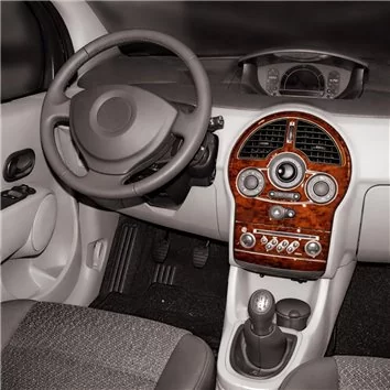 Renault Modus 08.2004 Mascherine sagomate per rivestimento cruscotti 4-Decori