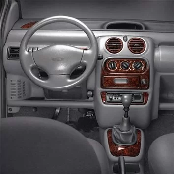 Renault Twingo 09.98-07.04 Mascherine sagomate per rivestimento cruscotti 12-Decori