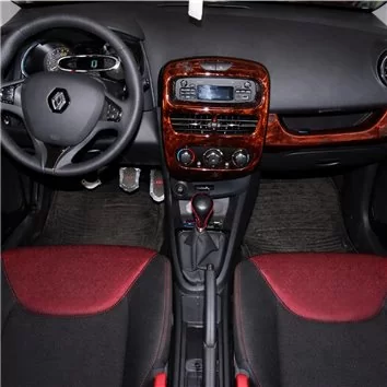Renault Clio-4 09.2012 Mascherine sagomate per rivestimento cruscotti 16-Decori