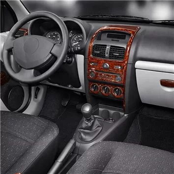 Renault Clio Symbol 10.2008 Mascherine sagomate per rivestimento cruscotti 11-Decori