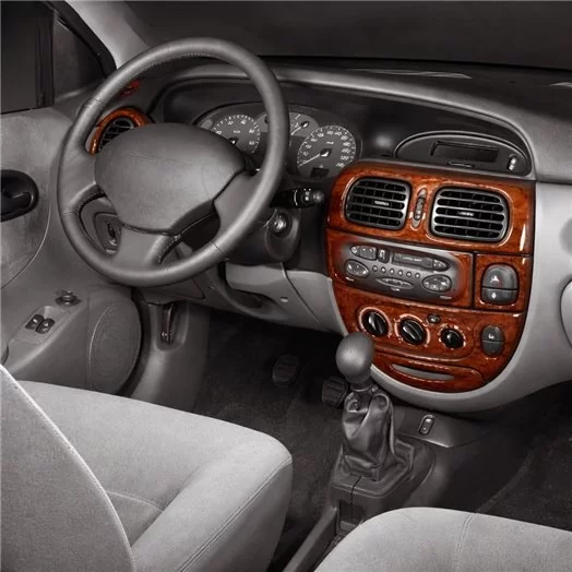 Renault Megane 01.96-02 99 Mascherine sagomate per rivestimento cruscotti 13-Decori
