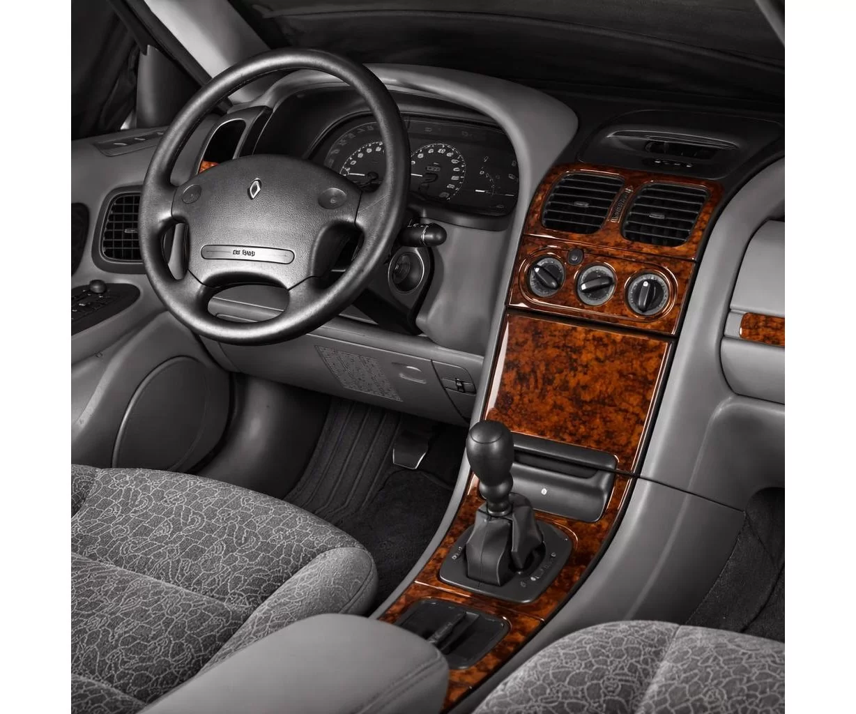 Renault Laguna 04.94-06.98 Mascherine sagomate per rivestimento cruscotti 10-Decori Renault Laguna 04.94-06.98 Mascherine sagomate per rivestimento cruscotti 10-Decori