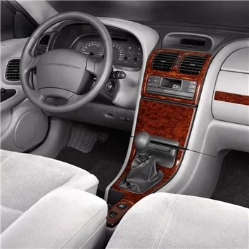 Renault Laguna 07.98-01.01 Mascherine sagomate per rivestimento cruscotti 15-Decori