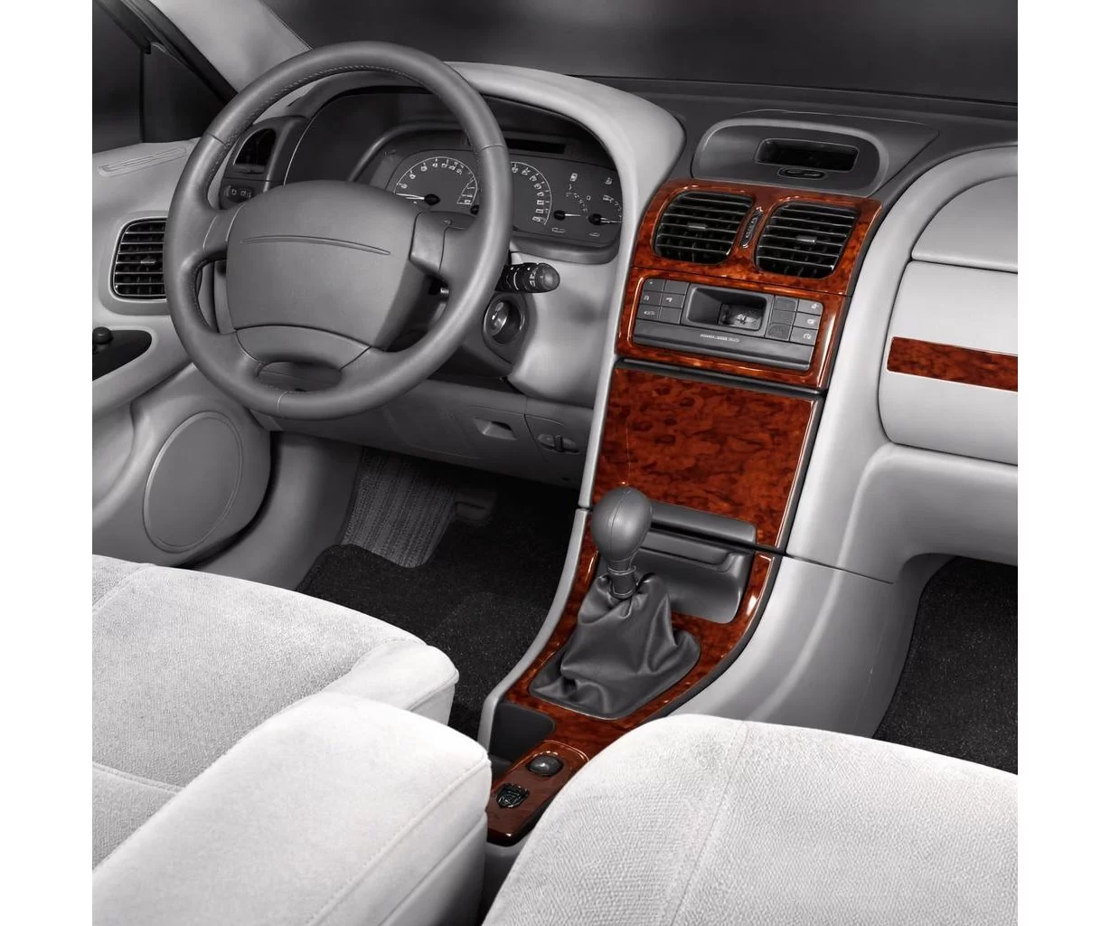 Renault Laguna 07.98-01.01 Mascherine sagomate per rivestimento cruscotti 15-Decori Renault Laguna 07.98-01.01 Mascherine sagomate per rivestimento cruscotti 15-Decori