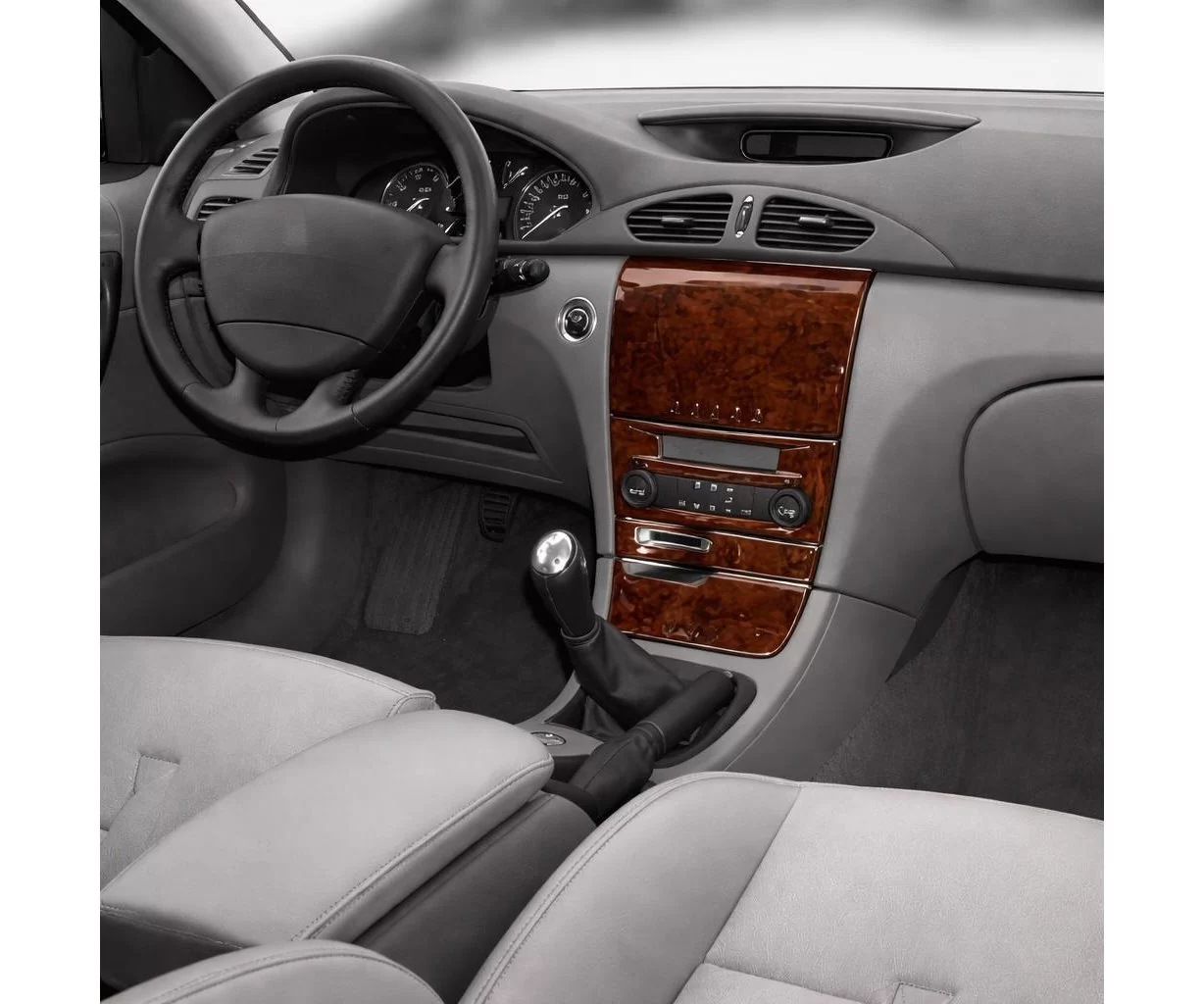 Renault Laguna 02.01-03.05 Mascherine sagomate per rivestimento cruscotti 7-Decori