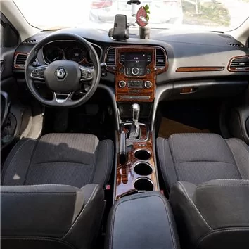 Renault Megane 4 BFB 3D 2016 Mascherine sagomate per rivestimento cruscotti 23-Decori