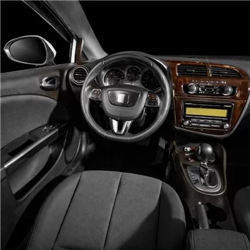 Seat Leon 01.2010 Mascherine sagomate per rivestimento cruscotti 18-Decori