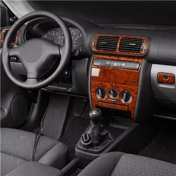 Seat Toledo-Leon 1M 01.99-03.04 Mascherine sagomate per rivestimento cruscotti 15-Decori