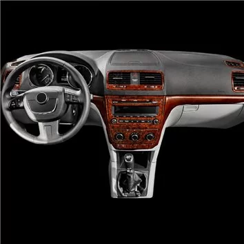 Skoda Yeti 01.2010 Mascherine sagomate per rivestimento cruscotti 21-Decori