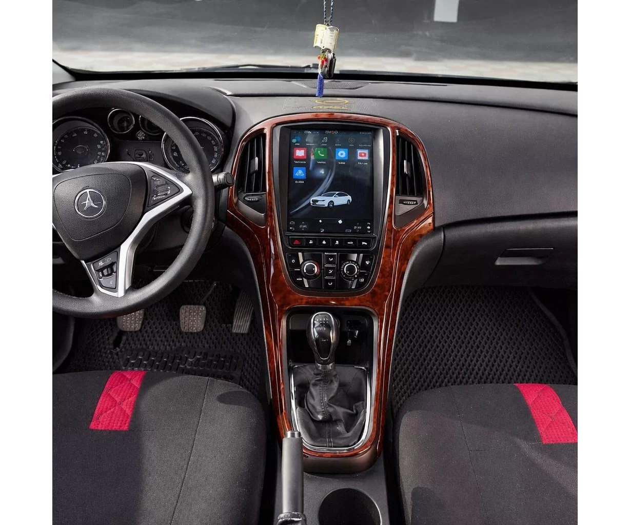 Opel Astra J 01.2013 Mascherine sagomate per rivestimento cruscotti 18-Decori