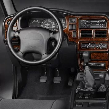 Opel Frontera 03.95-09.98 Mascherine sagomate per rivestimento cruscotti 13-Decori