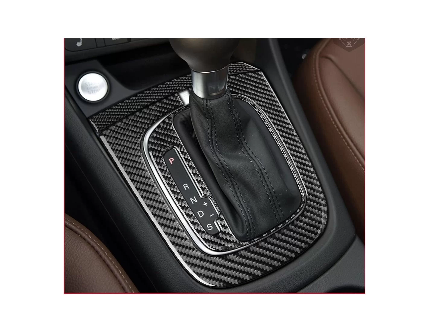 Audi Q3 ab 2015 3M 3D OVER OEM Interior Kit Rivestimento Cruscotto all'interno del veicolo Cruscotti personalizzati 9-Decori