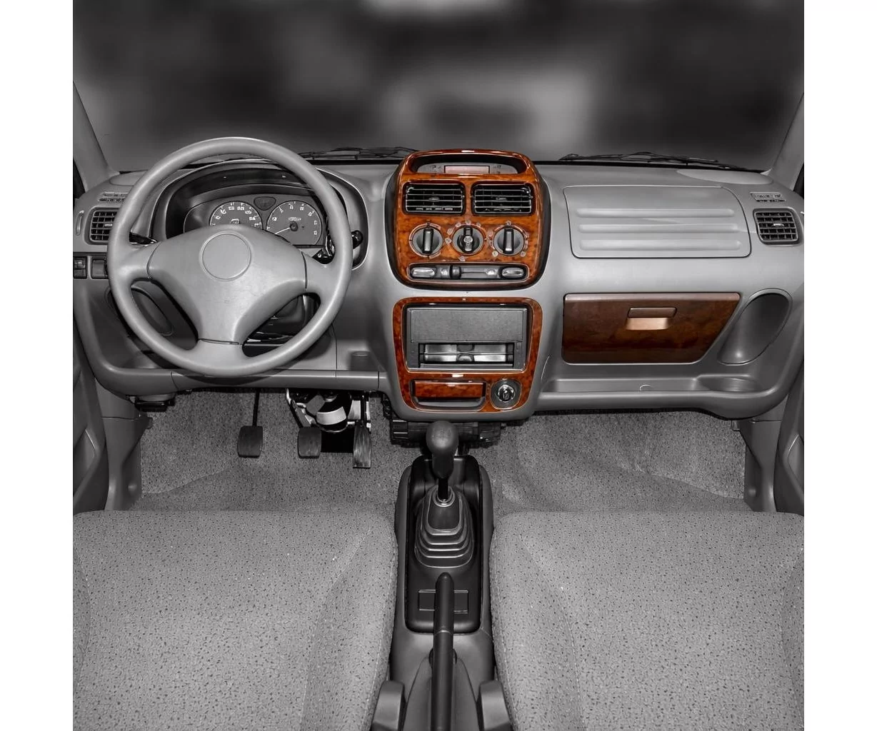 Suzuki Ignis 10.00-10.03 Mascherine sagomate per rivestimento cruscotti 5-Decori Suzuki Ignis 10.00-10.03 Mascherine sagomate per rivestimento cruscotti 5-Decori