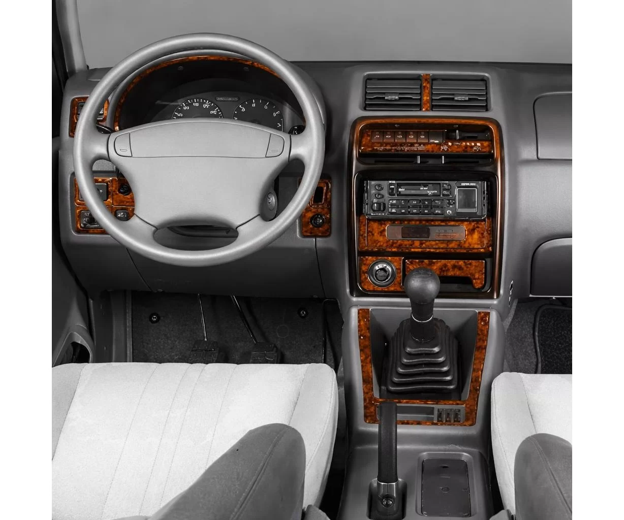 Suzuki Vitara 4x4 03.97-07.05 Mascherine sagomate per rivestimento cruscotti 26-Decori Suzuki Vitara 4x4 03.97-07.05 Mascherine sagomate per rivestimento cruscotti 26-Decori