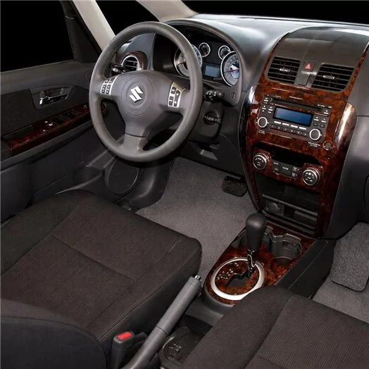 Suzuki SX4 2007 Mascherine sagomate per rivestimento cruscotti 16 Decori Suzuki SX4 2007 Mascherine sagomate per rivestimento cruscotti 16 Decori