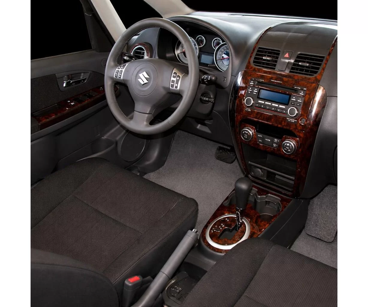 Suzuki SX4 2007 Mascherine sagomate per rivestimento cruscotti 16 Decori Suzuki SX4 2007 Mascherine sagomate per rivestimento cruscotti 16 Decori