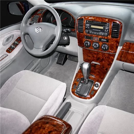 Suzuki Grand Vitara 2003-2005 Full Set, Automatic mission Mascherine sagomate per rivestimento cruscotti Suzuki Grand Vitara 2003-2005 Full Set, Automatic mission Mascherine sagomate per rivestimento cruscotti