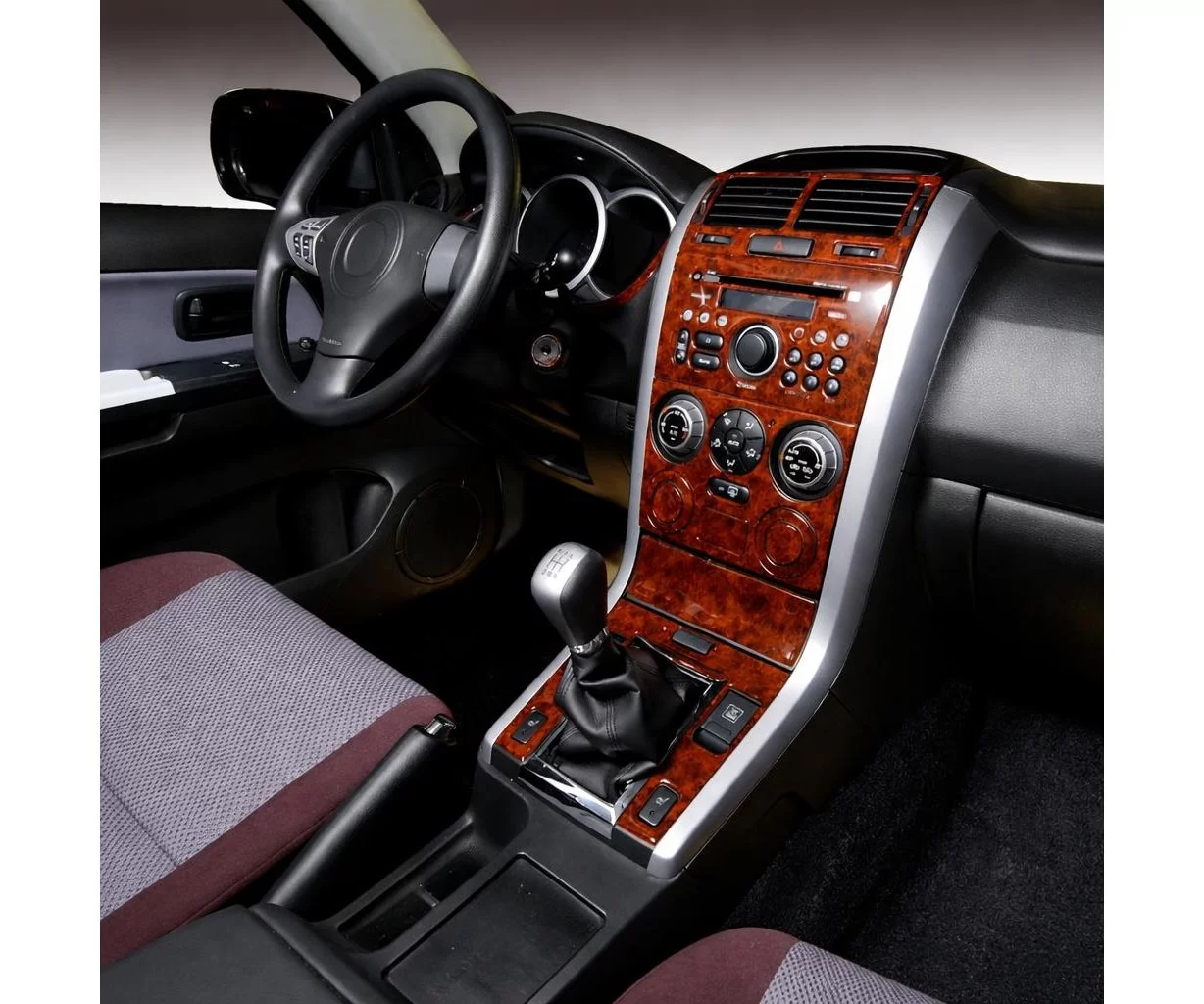 Suzuki Grand Vitara 2006-2009 Full Mascherine sagomate per rivestimento cruscotti Suzuki Grand Vitara 2006-2009 Full Mascherine sagomate per rivestimento cruscotti