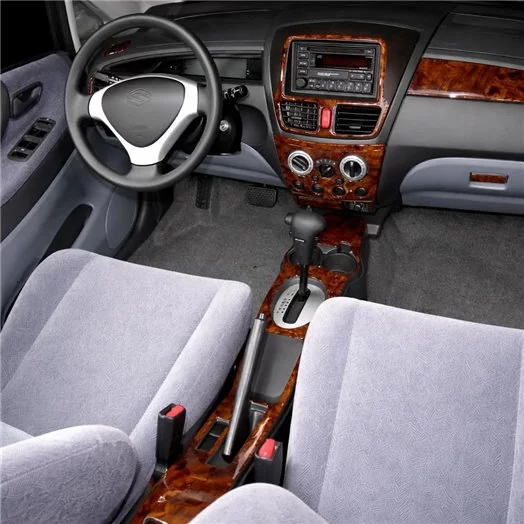 Suzuki Aerio 2002-2002 Full Set, Manual Gear Box Mascherine sagomate per rivestimento cruscotti Suzuki Aerio 2002-2002 Full Set, Manual Gear Box Mascherine sagomate per rivestimento cruscotti