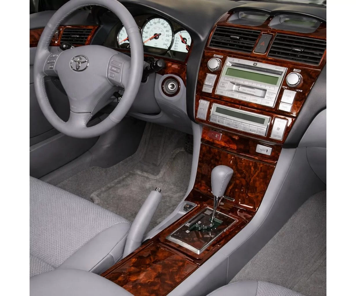 Toyota Camry-Solara 2003-2008 Mascherine sagomate per rivestimento cruscotti 30 Decori