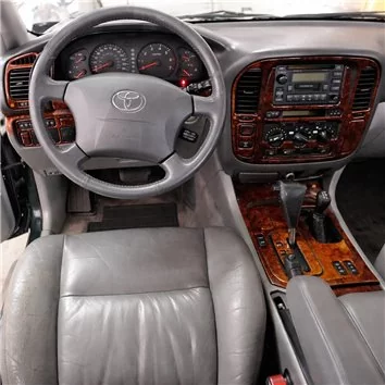 Toyota Prado 01.97-12.00 Mascherine sagomate per rivestimento cruscotti 15-Decori